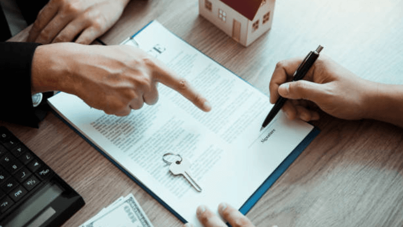 buying a home during a recession and signing on a contract