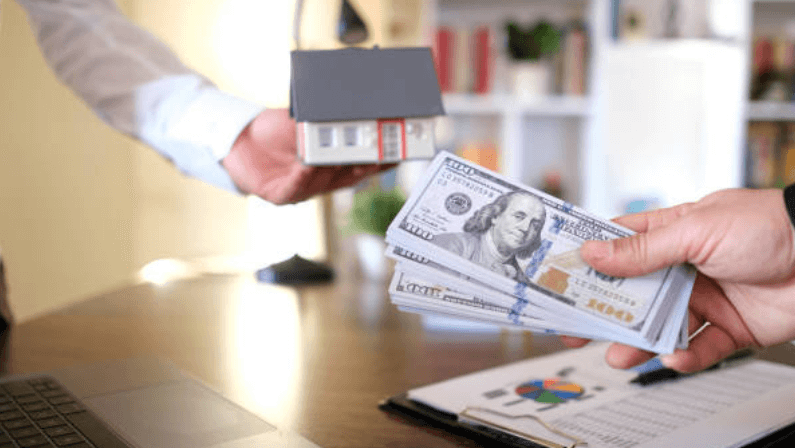paying a large sum of money