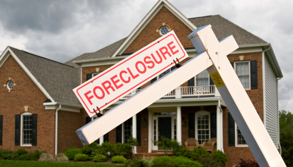 A house in foreclosure