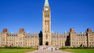 Bank of Canada building representing prime rate policy