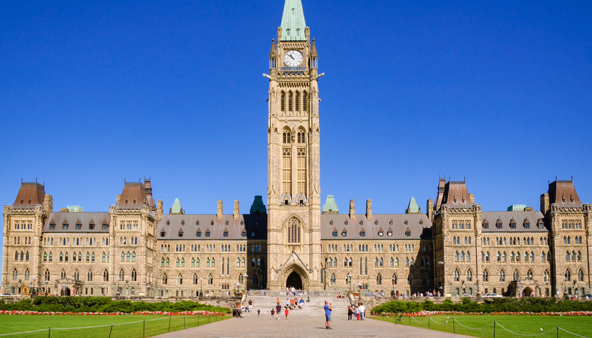 Bank of Canada building representing prime rate policy