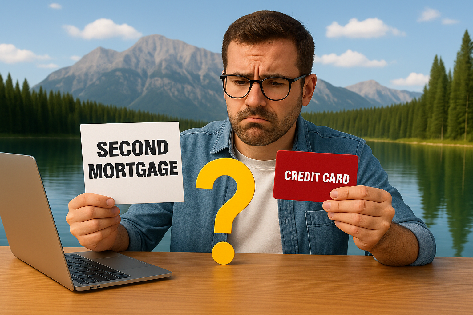 Homeowner considering a second mortgage in Alberta vs Credit Card for consolidation