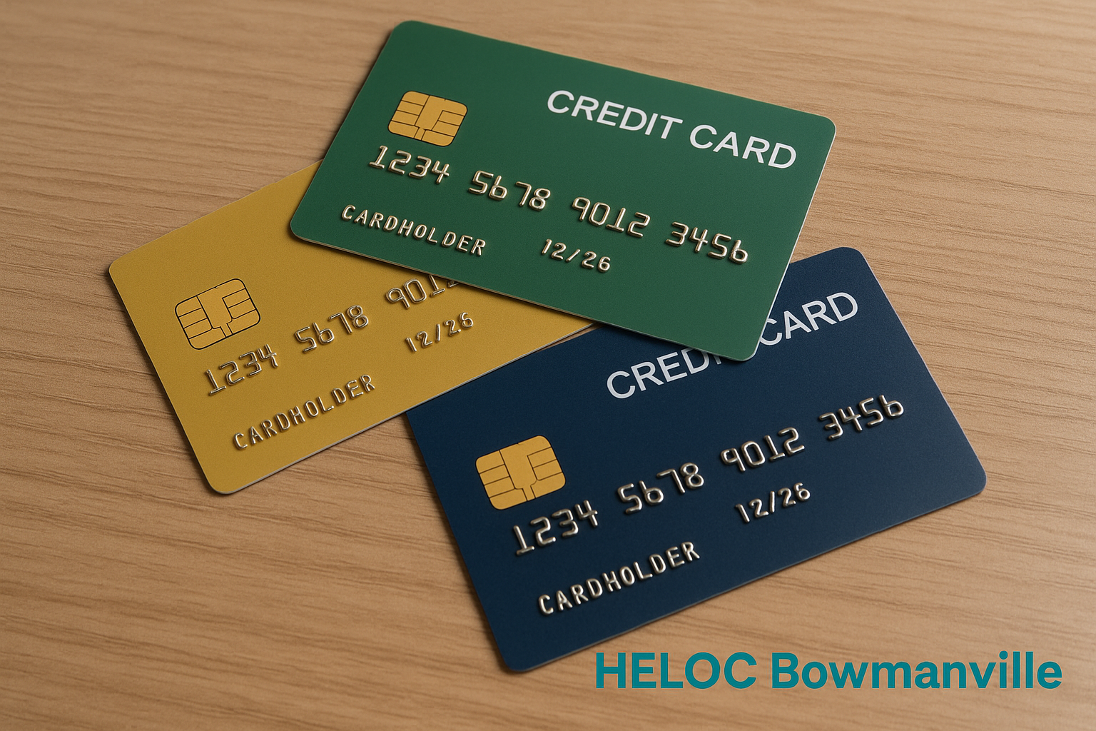 Comparing options for a HELOC loan in Bowmanville