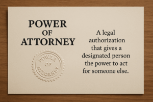 Getting a mortgage using a Power of Attorney