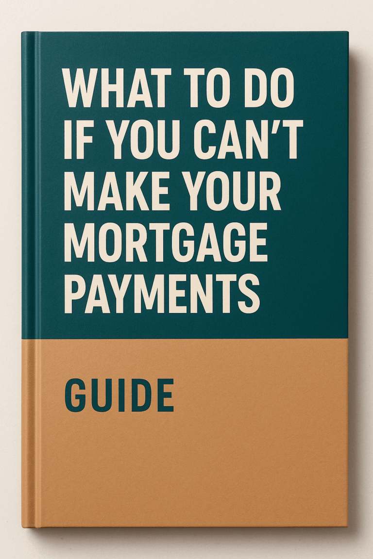 9 Critical Steps If You Can’t Pay Your Mortgage in Canada (Educational Guide)