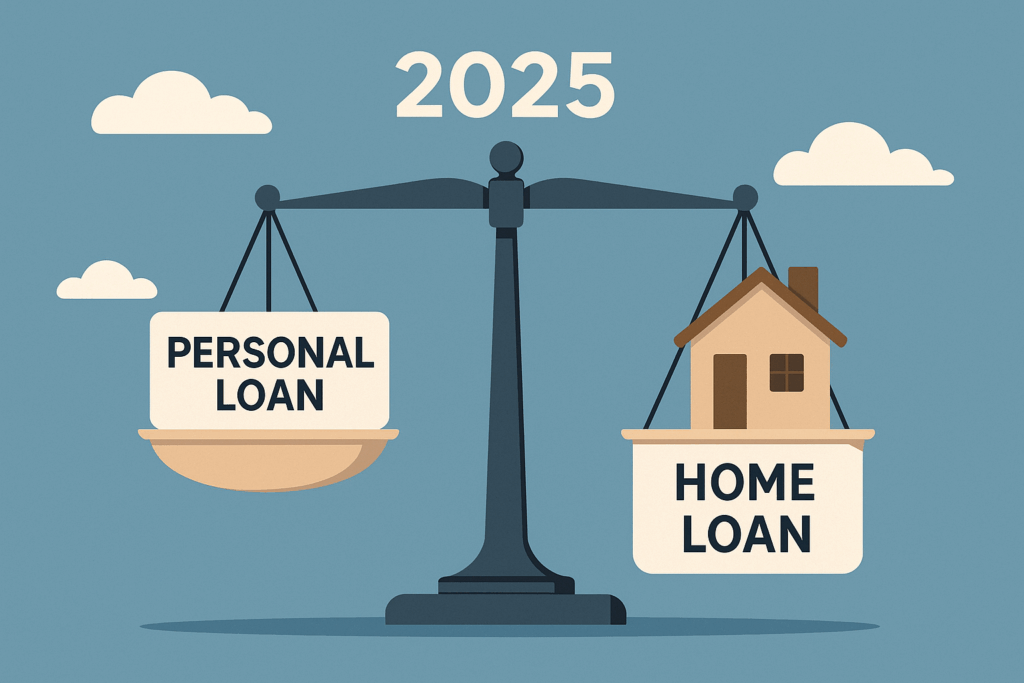 Choosing between a personal loan and home equity in 2025