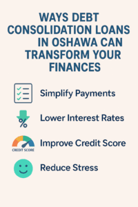 Ways Debt Consolidation Loans in Oshawa Can Transform Your Finances