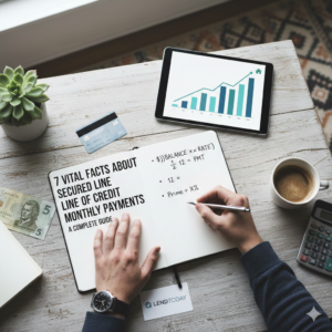 7 Vital Facts About Secured Line of Credit Monthly Payments