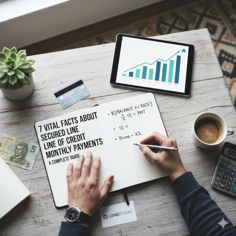 7 Vital Facts About Secured Line of Credit Monthly Payments