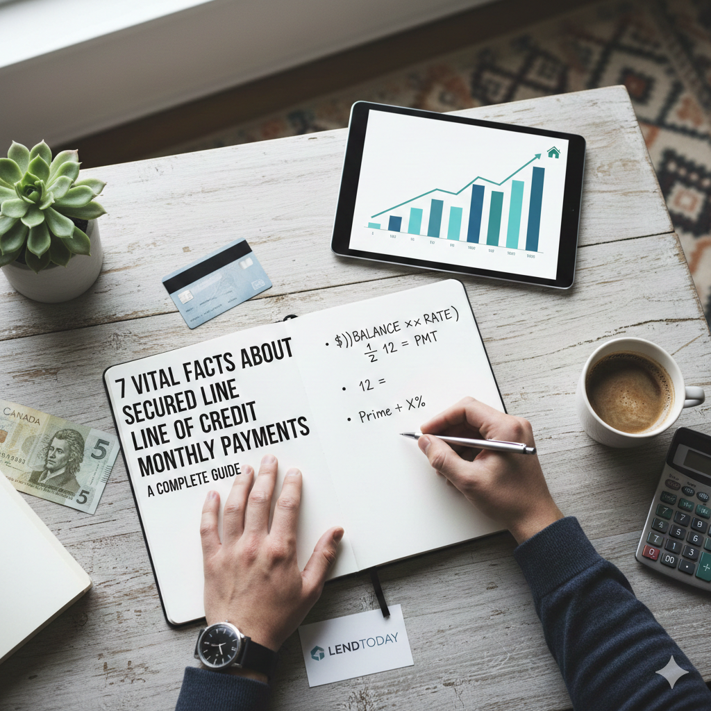 7 Vital Facts About Secured Line of Credit Monthly Payments