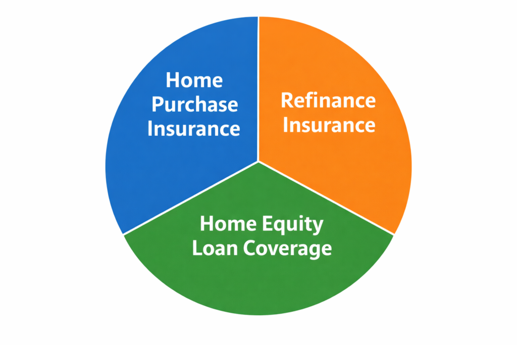 Different lender requirements for each insurance scenario