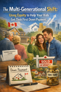 The Multi-Generational Shift Using Equity to Help Your Kids Get Their First Down Payment