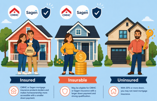 Insured Mortgage, Uninsured Mortgage, Insurable Mortgage: Which Category Are You In?