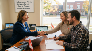 Refinancing a Private Mortgage Back to a Bank in Canada