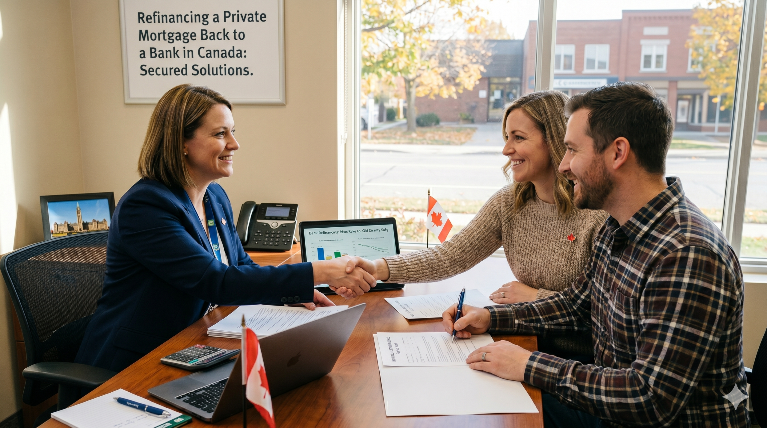 Refinancing a Private Mortgage Back to a Bank in Canada