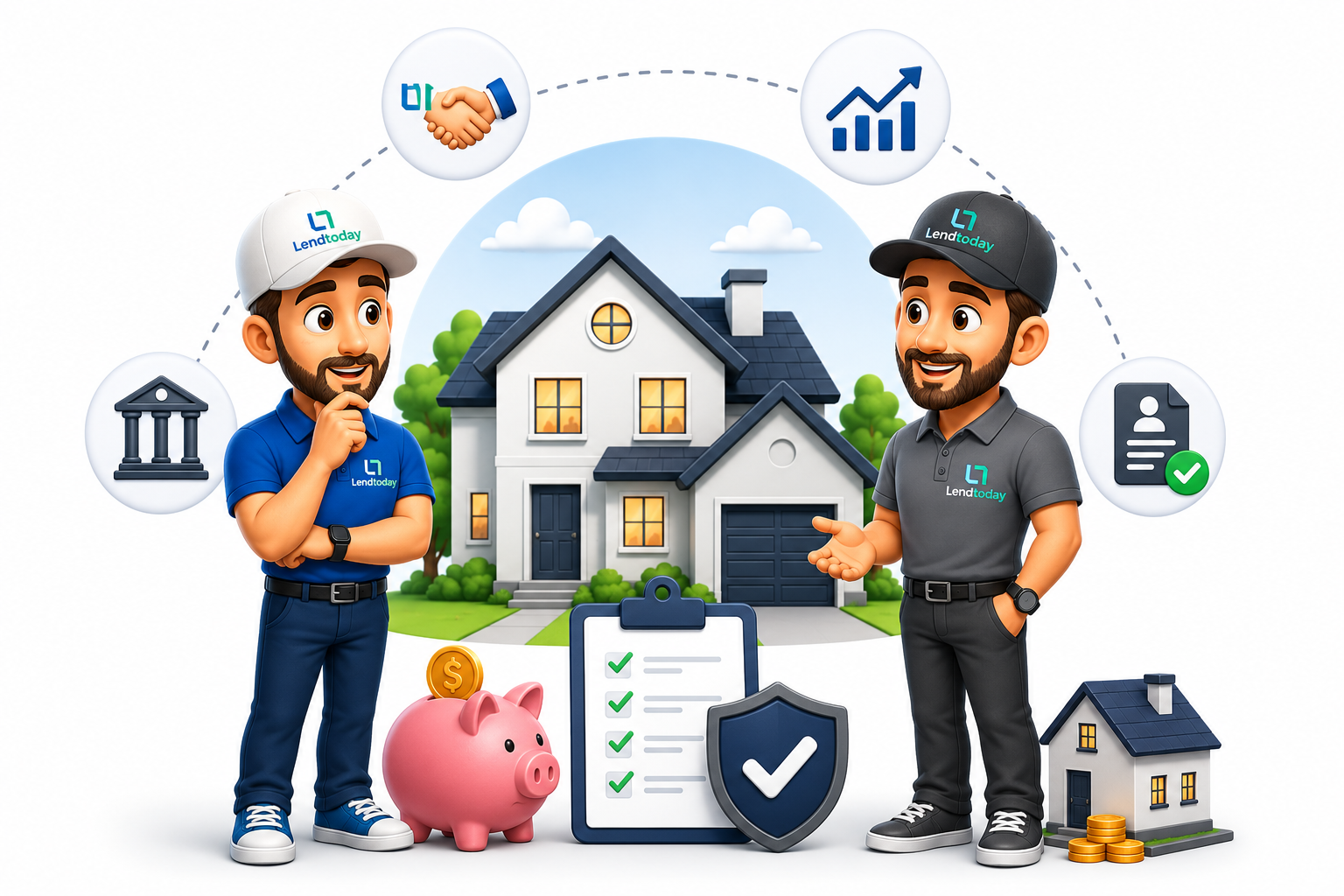 Canadian family buying a home with a bad credit mortgage solution