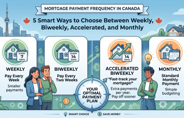 Mortgage Payment Frequency in Canada: 5 Smart Ways to Choose Between Weekly, Biweekly, Accelerated, and Monthly
