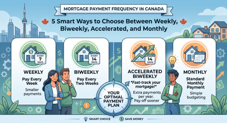 Mortgage Payment Frequency in Canada 5 Smart Ways to Choose Between Weekly, Biweekly, Accelerated, and Monthly