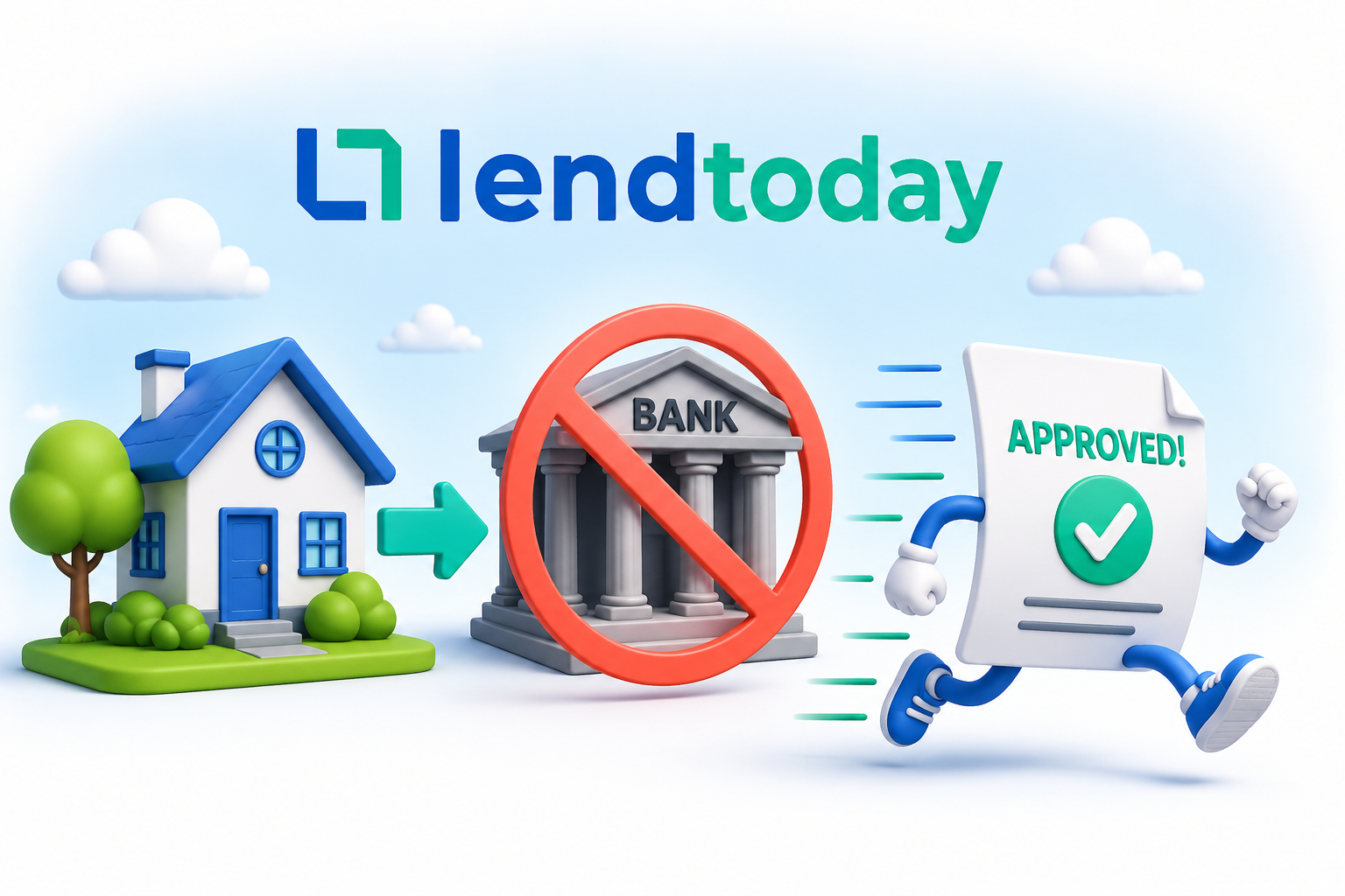 Emergency home loans approved fast when banks say no