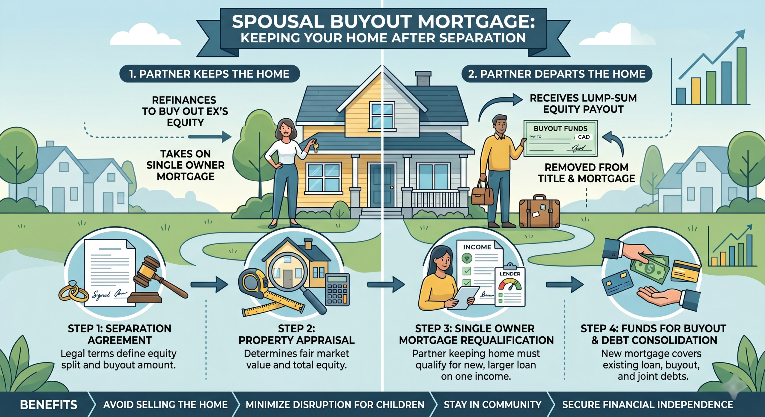 Spousal Buyout Mortgage in Ontario