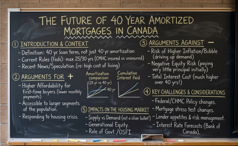 The Future of 40 Year Amortized Mortgages in Canada
