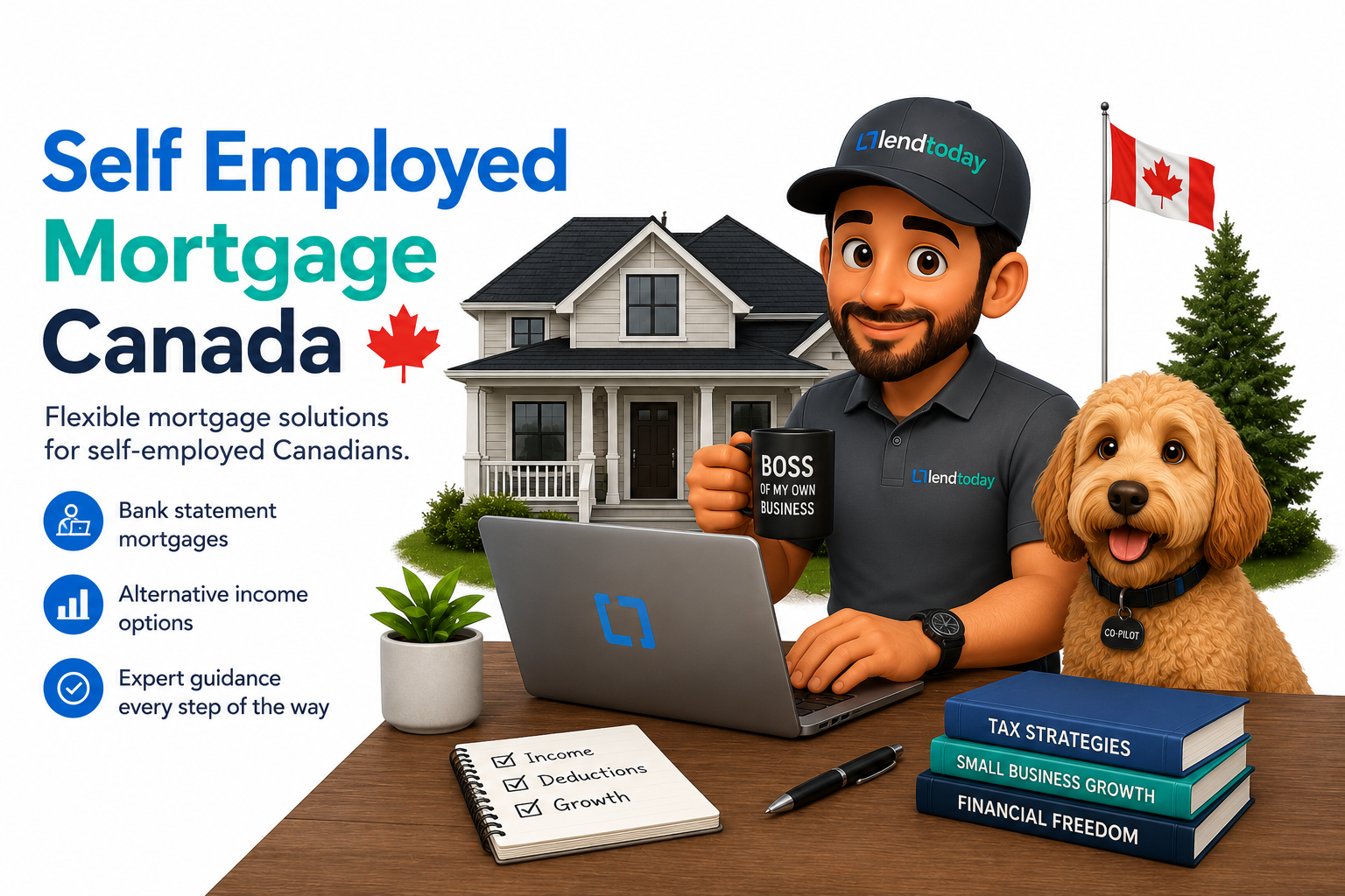 Self employed mortgage solutions for business owners in Canada