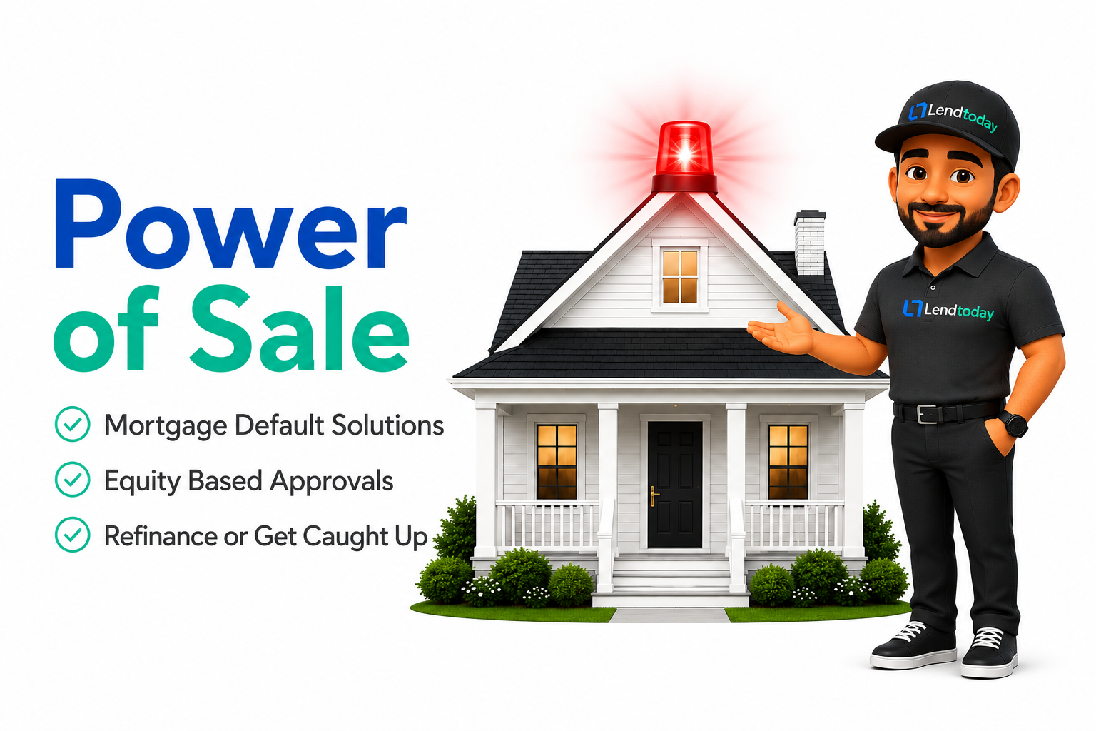 LendToday mortgage agent helping an Ontario homeowner facing a power of sale
