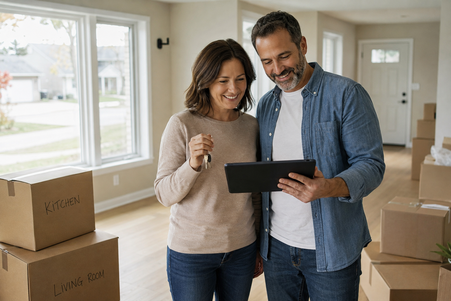 Ontario couple closing on a new home using bridge loans to cover the gap between closings