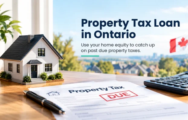 Property Tax Loan in Ontario: How to Use Home Equity to Catch Up on Past Due Property Taxes